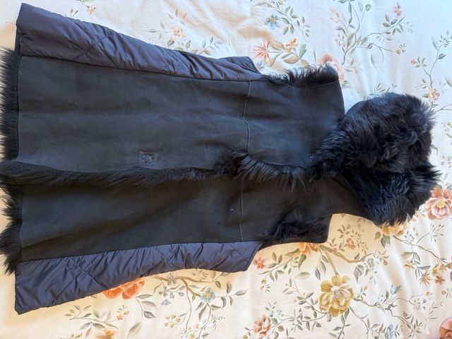 Trenca mujer azul marino