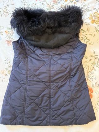 Trenca mujer azul marino