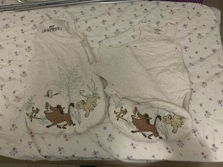 2 Sacos dormir bebé 0-6 meses Disney
