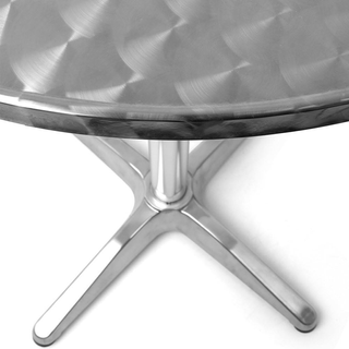 Tavolino In Alluminio Per Esterno 60 x 70/110cm Re