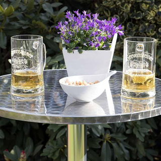 Tavolino In Alluminio Per Esterno 60 x 70/110cm Re