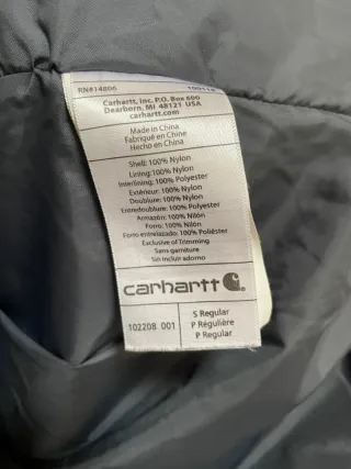 Chaqueta Carhartt Gilliam acolchada S