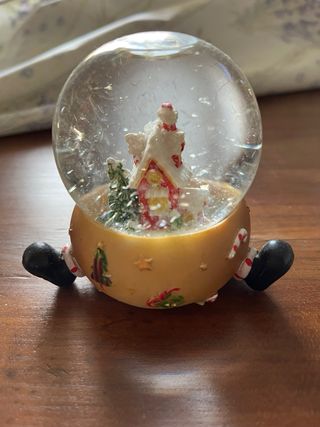 Set 3 Sfere di Neve Natalizie