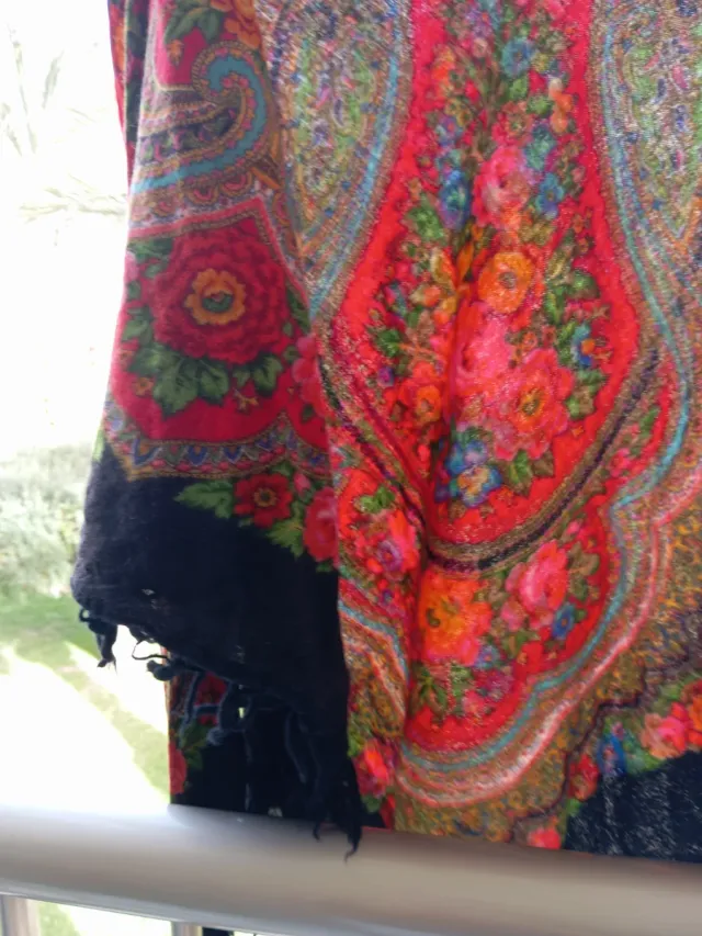 Pañuelo estampado floral