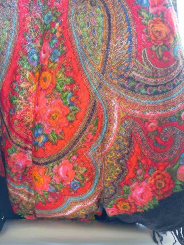 Pañuelo estampado floral