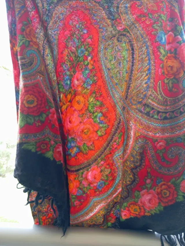 Pañuelo estampado floral