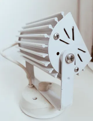 Coppia faretti metallo anni '80