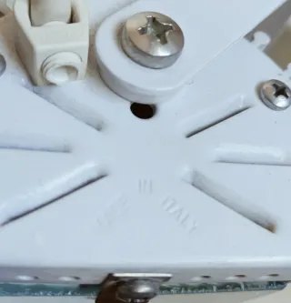 Coppia faretti metallo anni '80