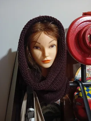 Scaldacollo e copricapo in lana