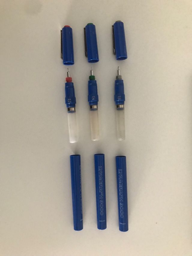 Set di penne stilografiche Lyra Lyragraph 9000