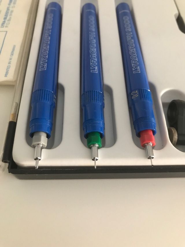 Set di penne stilografiche Lyra Lyragraph 9000