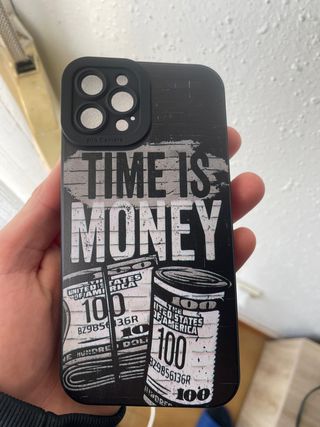 Funda iPhone 12 Pro Time is Money
