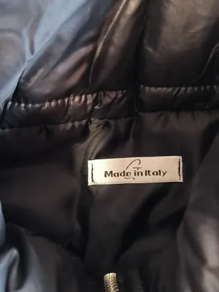 Chaleco corto mujer negro