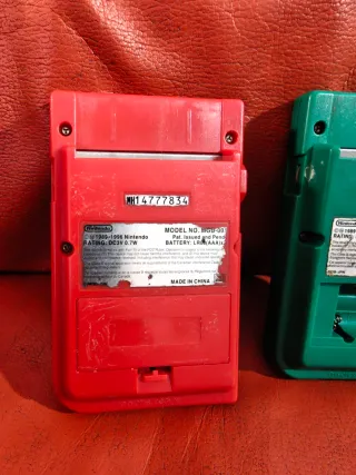 Lotto di 3 Game Boy Pocket da riparare