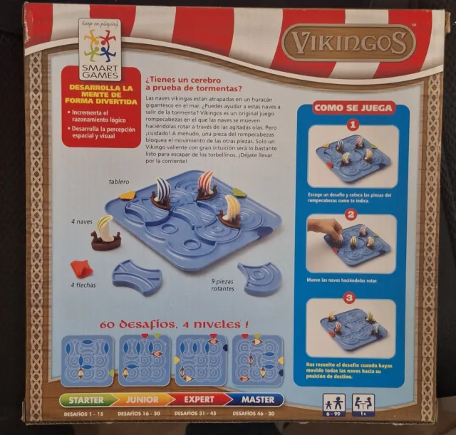 Juego de mesa Vikingos Smart Games