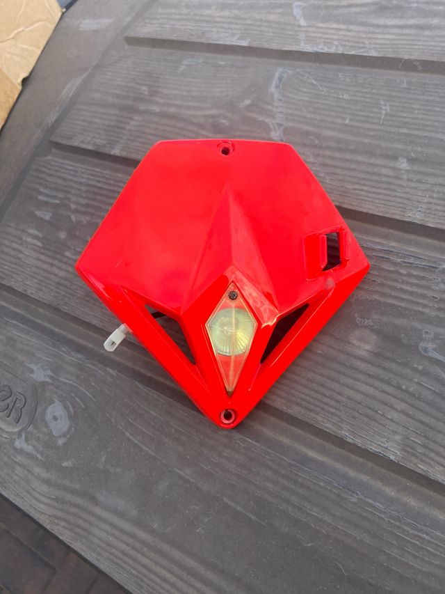 Careta y faro trial halogeno Beta y Gas Gas