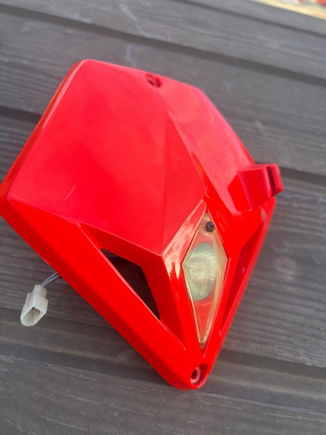 Careta y faro trial halogeno Beta y Gas Gas