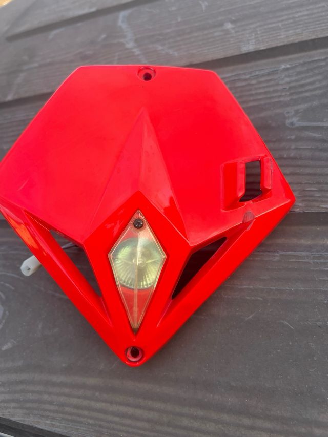 Careta y faro trial halogeno Beta y Gas Gas