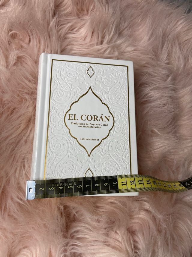 el coran en español color blanco