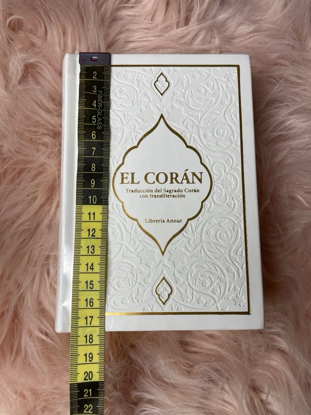 el coran en español color blanco