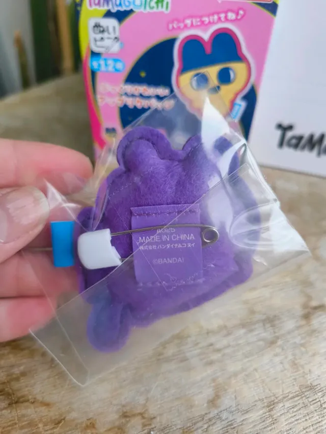 Bandai Tamagotchi Paradise Plush Pin