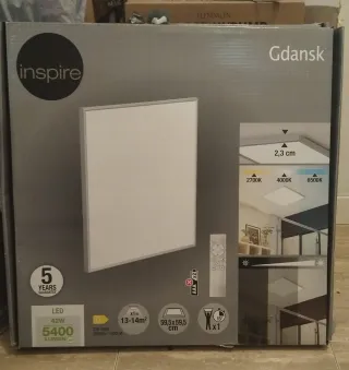 Panel de luz LED 5400LM 42W