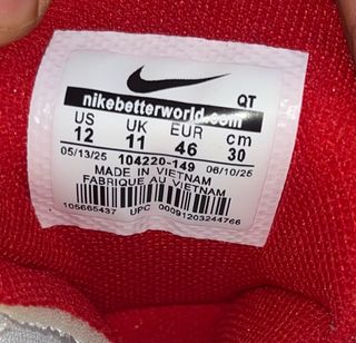 Nike Air Max 95 Gris Rojo