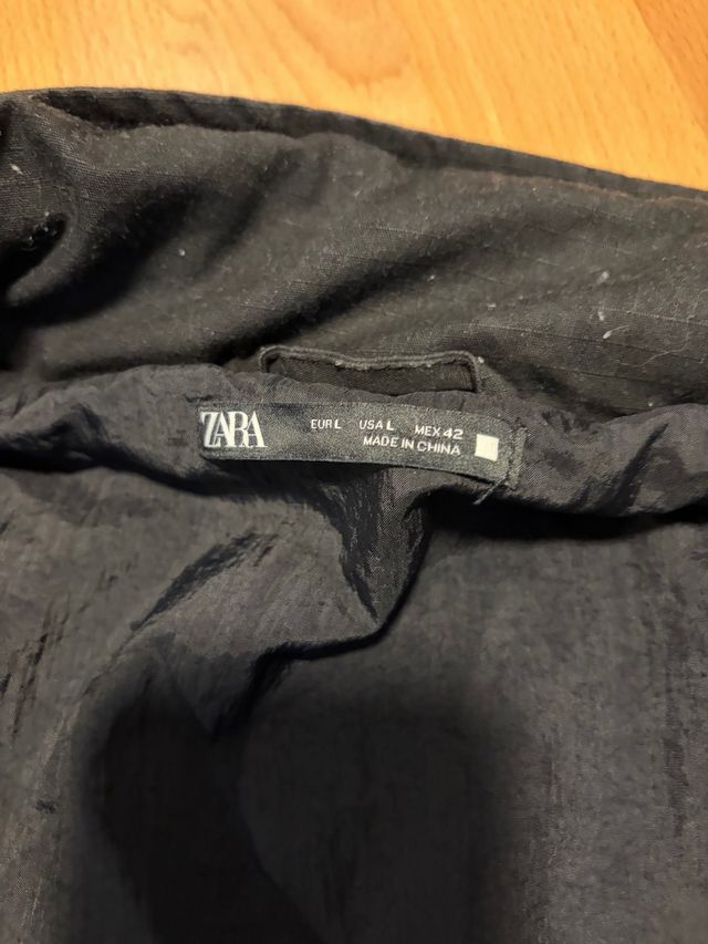 Chaqueta Negra Zara