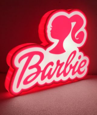 Lámpara LED Logo Barbie Movie