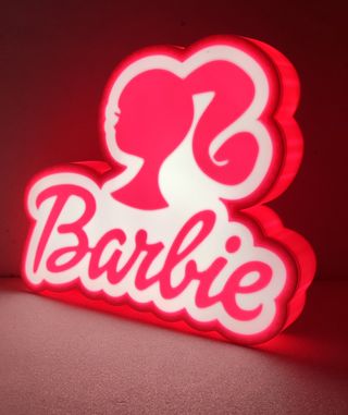 Lámpara LED Logo Barbie Movie