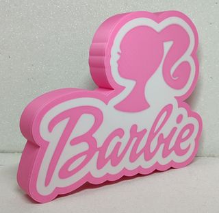 Lámpara LED Logo Barbie Movie