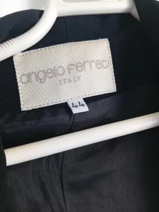 Americana ANGELO TRENTO negra talla M