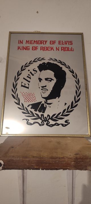 Cuadro Elvis Presley Rey Rock N Roll