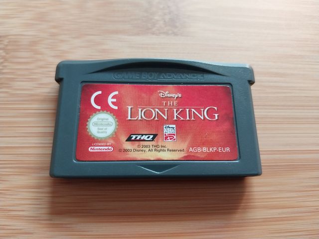 EL REY LEON NINTENDO GAME BOY ADVANCE