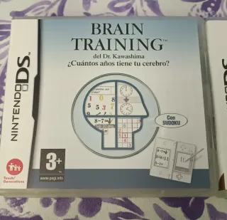 Juegos Nintendo DS: Nintendogs y Brain Training