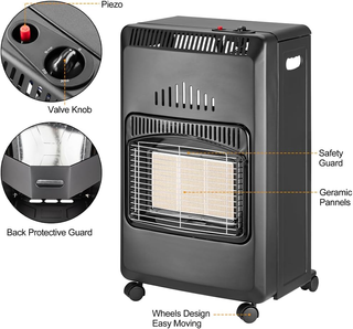 Stufa a Gas Pieghevole per Bombola GPL di 15 kg co