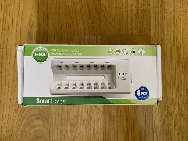 Cargador EBL Pilas AA AAA Recargables