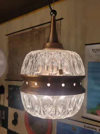 Lampada sospensione anni'60 in stile Mid-Century