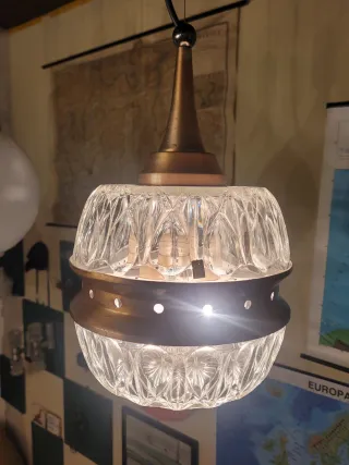Lampada sospensione anni'60 in stile Mid-Century