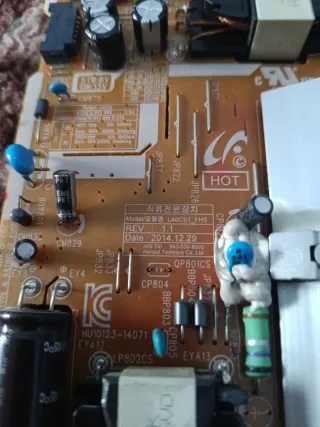 Fuente Alimentación TV Samsung Smart