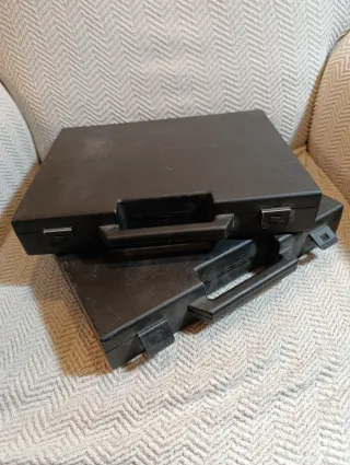 Maletínes PVC Negro