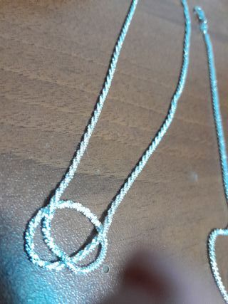 Set collana e bracciale donna argento