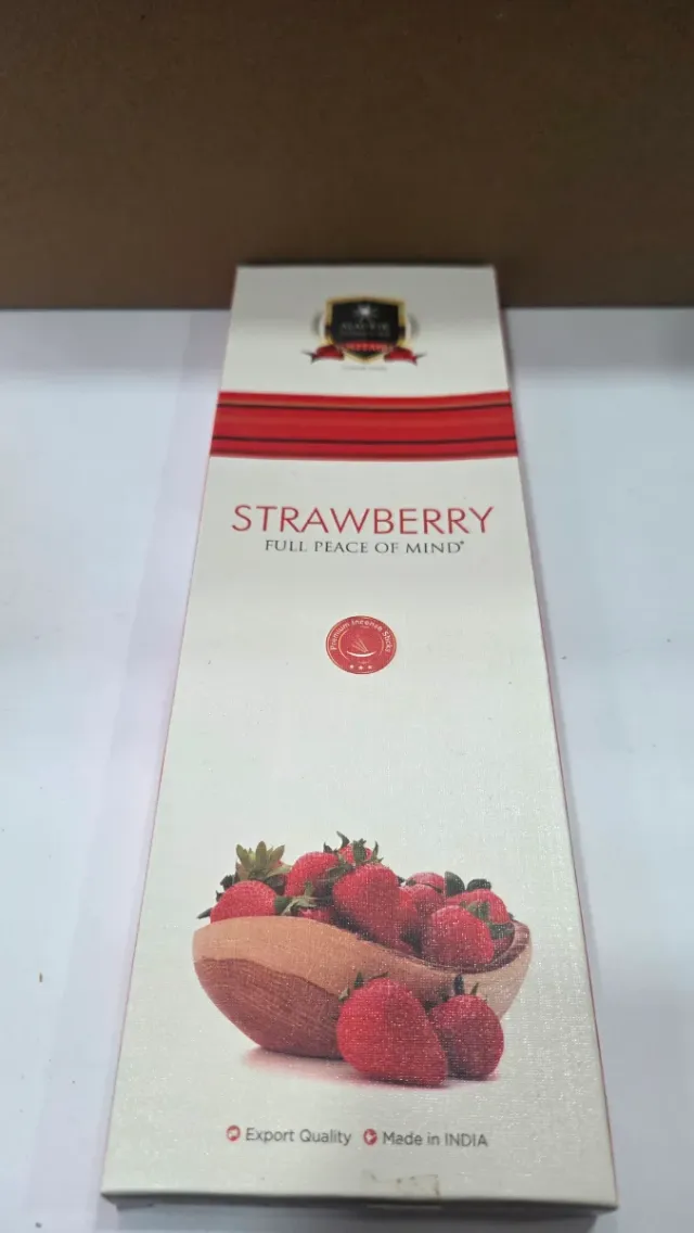 Incienso Alaukik Fresa - Paz Mental