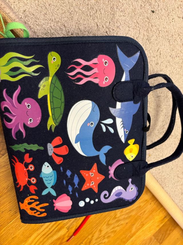 Maletín actividades infantil mar