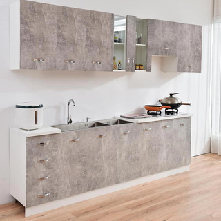 Pensile da Cucina a Parete, Armadio Sospeso in Leg