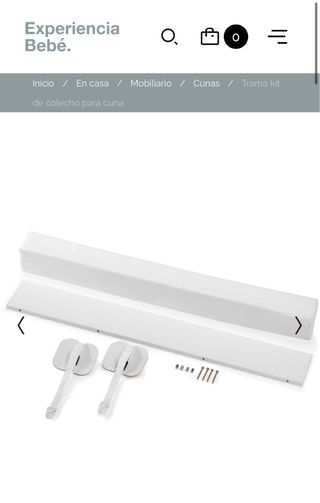 Cuna colecho + colchón