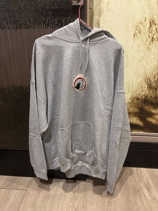 Sudadera Wolfithings Gris con Logo
