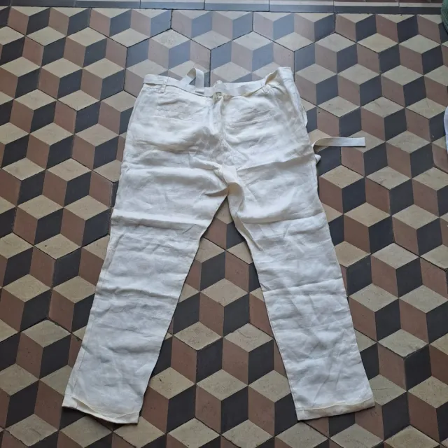 Pantaloni Benetton - bianchi - donna