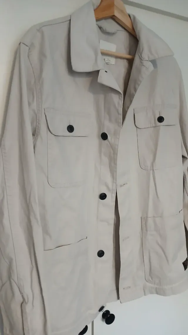 Chaqueta Beige Hombre