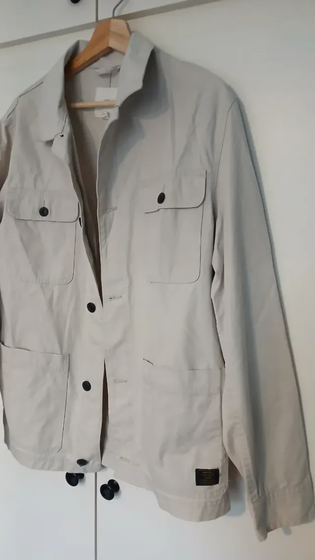 Chaqueta Beige Hombre